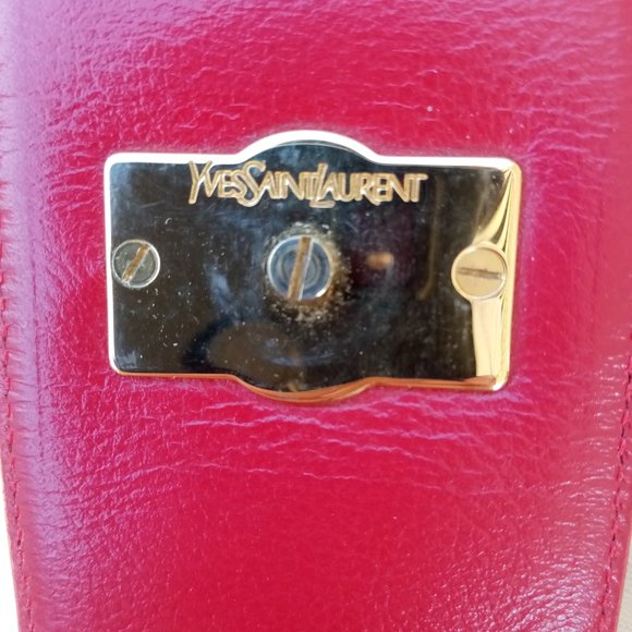 YVES SAINT LAURENT   Collectible RARE Vintage Aztec Medallion Bucket Purse - Picture 5 of 10